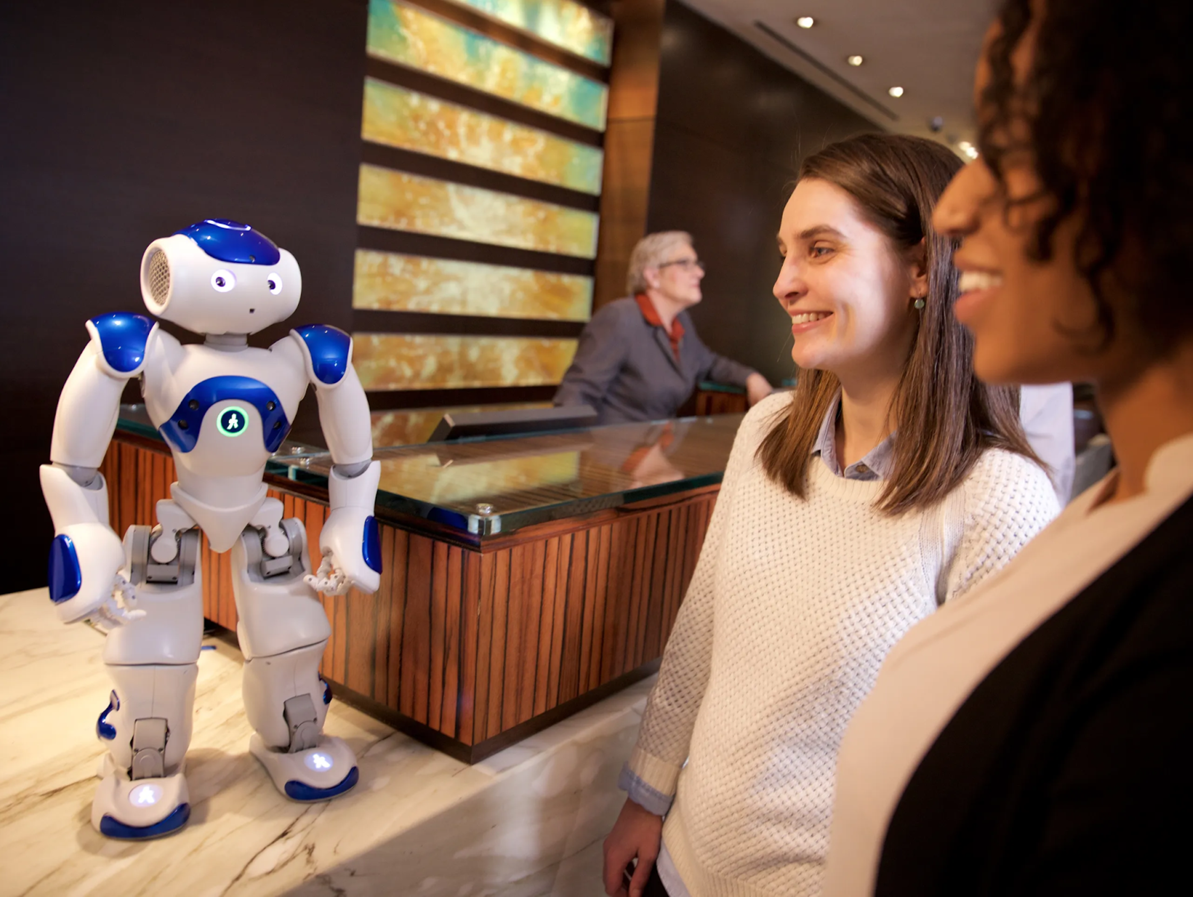 AI robot concierge