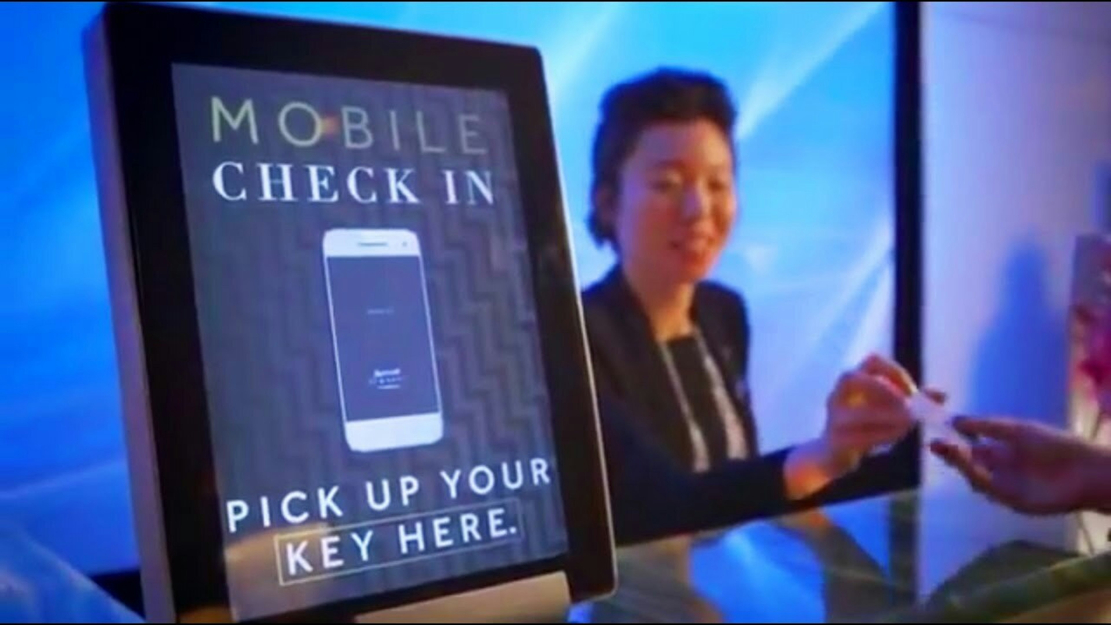 Mobile check-in